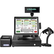 タッチスクリーン POSレジスタ レシートプリンター付き Amazon.co.jp: 15 インチ タッチ スクリーン小売 POS システム